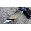 БІЛИЙ РАПТОР авторський складаний ніж ручної роботи Androshchuk Knives, сталь CPM S125V, 65 HRC, купити ніж Україна